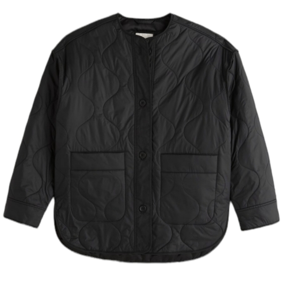 ABERCROMBIE & FITCH  Quilted Liner Jacket Size XXSMALL‎ - Picture 3 of 13